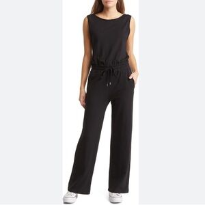 Smash + Tess Midnight Black Sleeveless Jumpsuit